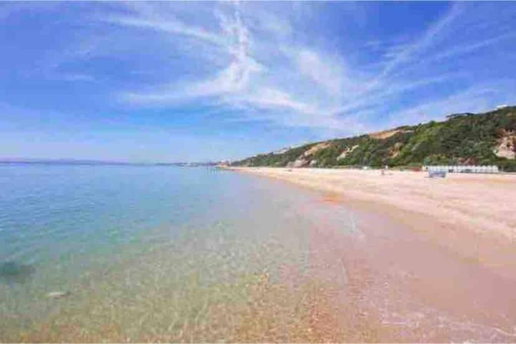 Bournemouth Nr Town Beach Train Coach Shops Lovely Entire Apartment Allows Quiet Good Dogs 外观 照片